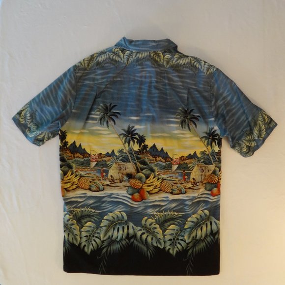 Royal Creations Vintage Hawaiian Shirt, Large - Picture 3 of 8